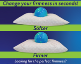 CozyCloud™ Deluxe 2-in-1 Adjustable Memory Foam Pillow