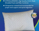 CozyCloud™ Deluxe 2-in-1 Adjustable Memory Foam Pillow