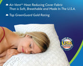 CozyCloud™ Original Bamboo Memory Foam Pillow
